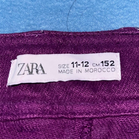 Purple Zara Cargo Pants (11-12) - Picture 4 of 7